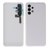 Back cover with camera lens and bezel for Samsung A13 A135 A137 Blanco