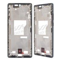 Front frame for Motorola Edge 50 Fusion azul bosque