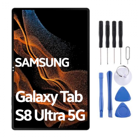 Complete Screen for Samsung Tab S8 Ultra 5G SM X900 X906 Samsung Tab S8 Ultra 5G Screen