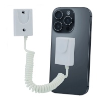 Adhesive Anti-Theft Mount with Cable for Mobile Phones and Tablets