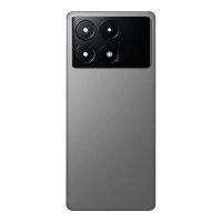 Back cover with camera frame for Xiaomi Poco X6 Pro Gray