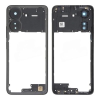 Frame / Chassis with Camera Frame for Redmi 13C Midnight Black