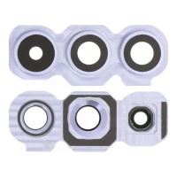 Rear camera lens and bezel for Samsung A54 5G Violet Rear camera lens and bezel for Samsung A54 5G Violet