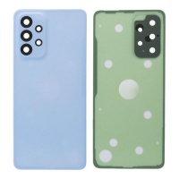 Complete back cover with camera frame for Samsung A33 5G Blue Complete back cover with camera frame for Samsung A33 5G Blue