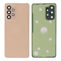 Complete back cover with camera frame for Samsung A33 5G Rose Complete back cover with camera frame for Samsung A33 5G Rose