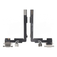 Charging port flex for iPhone 16 Pro Max Titanium White Charging port flex for iPhone 16 Pro Max Titanium White