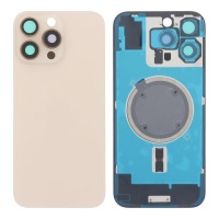 Back cover with camera frame and magnetic ring for iPhone 16 Pro Max Desert Back cover with camera frame and magnetic ring for iPhone 16 Pro Max Desert