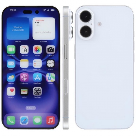 Maquete com ecra a cores de iPhone 16 Maquete a cores de iPhone 16
