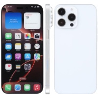 Maqueta con pantalla a color de iPhone 16 Pro Max Blanco Maqueta con pantalla a color de iPhone 16 Pro Max Blanco