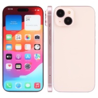 Maqueta con pantalla a color de iPhone 15 Rosa Maqueta con pantalla a color de iPhone 15 Rosa