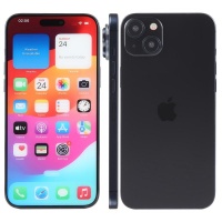Maqueta con pantalla negra de iPhone 15 Plus Maqueta con pantalla negra de iPhone 15 Plus