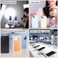 Maqueta con pantalla negra de iPhone 15 Plus 7
