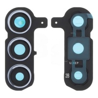 Lente y marco de cámara trasera para Samsung S24 Plus Azul Zafiro Lente y marco de cámara trasera para Samsung S24 Plus Azul Zafiro