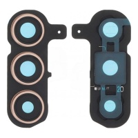 Lente y marco de cámara trasera para Samsung S24 Plus Naranja Lente y marco de cámara trasera para Samsung S24 Plus Naranja