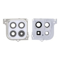 Lente y marco de cámara trasera para Samsung A22 5G Blanco Lente y marco de cámara trasera para Samsung A22 5G Blanco