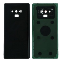 Tapa trasera completa con marco de cámara para Samsung Note 9 Negro Tapa trasera completa con marco de cámara para Samsung Note 9 Negro