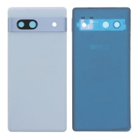 Tapa trasera con lentes de cámara para Google Pixel 7a Azul Tapa trasera con lentes de cámara para Google Pixel 7a Azul