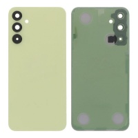 Complete back cover with camera frame for Samsung A15 and A15 5G Yellow