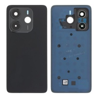 Complete back cover with camera frame for Redmi Note 14 4G Midnight Black Complete back cover with camera frame for Redmi Note 14 4G Midnight Black