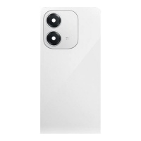 Complete back cover with camera frame for Oppo A40m Starlight White