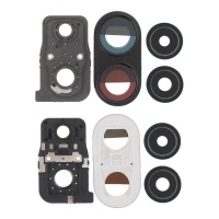 Rear camera lens and bezel for Xiaomi Poco X7 Pro Black Rear camera lens and bezel for Xiaomi Poco X7 Pro Black
