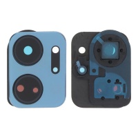 Back camera lens and bezel for Honor X7a Ocean Blue Back camera lens and bezel for Honor X7a Ocean Blue