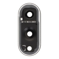 Rear Camera Lens and Bezel for Samsung S25 Edge Titanium Icyblue