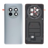 Tampa traseira completa com moldura de câmara para Huawei Mate 50 Pro Prata Tampa traseira completa com moldura de câmara para Huawei Mate 50 Pro Prata