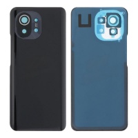 Coque arrière complète avec cadre de caméra pour Xiaomi Mi 11 Noir Coque arrière complète avec cadre de caméra pour Xiaomi Mi 11 Noir