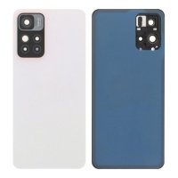 Tapa trasera completa con marco de cámara para Redmi Note 11 Pro Plus 5G Blanco Tapa trasera completa con marco de cámara para Redmi Note 11 Pro Plus 5G Blanco
