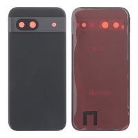 Tapa trasera completa con marco de cámara para Google Pixel 8a Obsidian Tapa trasera completa con marco de cámara para Google Pixel 8a Obsidian