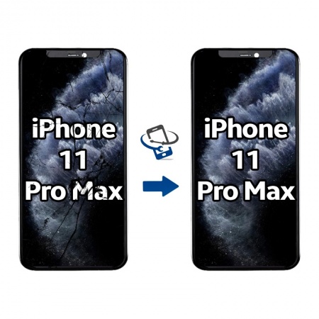 Trocar ecr do iPhone 11 Pro Max