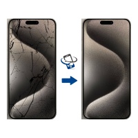 Trocar Ecr de iPhone 15 Pro Max