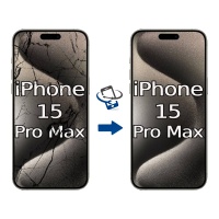 Trocar Ecr de iPhone 15 Pro Max