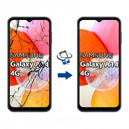 Cambiar pantalla de Samsung A14 Cambiar pantalla de Samsung A14