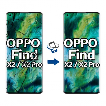 Cambiar pantalla de Oppo Find X2 / Find X2 Pro Cambiar pantalla de Oppo Find X2 / Find X2 Pro