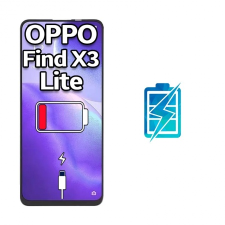 Cambiar batería de Oppo Find X3 Lite Cambiar batería de Oppo Find X3 Lite