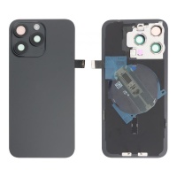 Coque arri�re avec cadre de cam�ras, anneau magn�tique, chargeur sans fil et flash pour iPhone 15 Pro Max