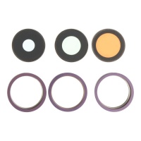 Rear Camera Lens and Frame iPhone 14 Pro Max Purple