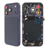Complete Back Cover with Button for iPhone 17 Pro Max European Version Deep Blue