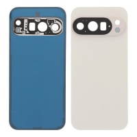 Complete rear cover with camera frame for Google Pixel 10 Pro Porcelain