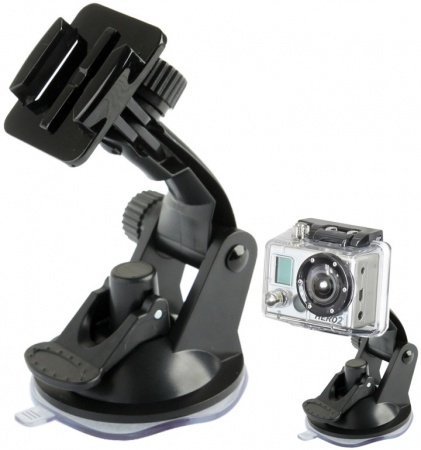 ST-17 Car Mount Dashboard & Windshield Vacuum Suction Cup for GoPro Hero 4 / 3+ / 3 / 2 / 1
